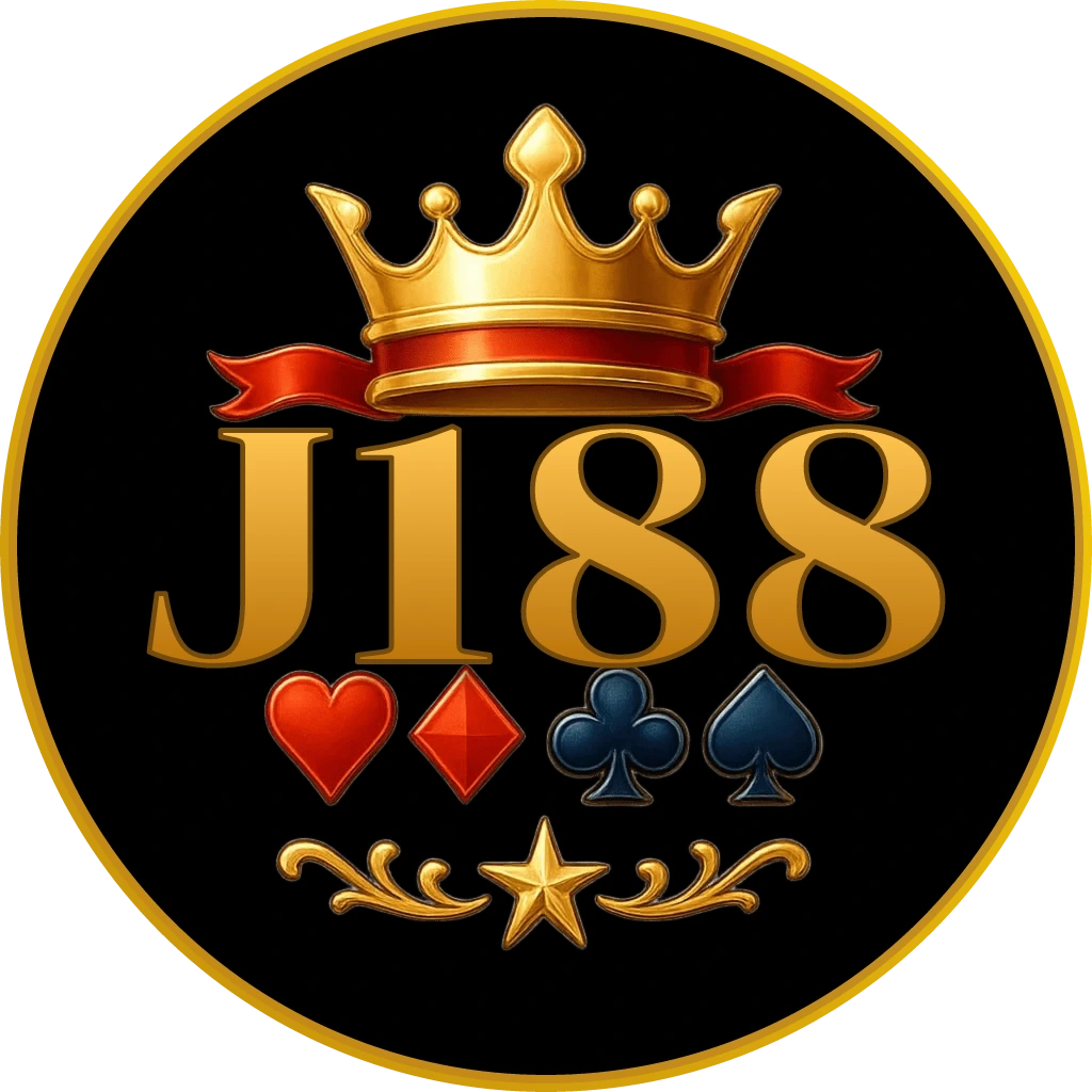Beautiful casino hostess in a luxurious red dress holding glowing chips with a roulette wheel in the background showcasing the premium gaming atmosphere of J188 for players in the Philippines